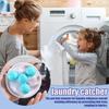 Reusable Washing Machine Filter Bag Floating Lint Hair Catcher Pet Hair Removel Dirt Collection Mesh Laundry Ball Cleaning Tools