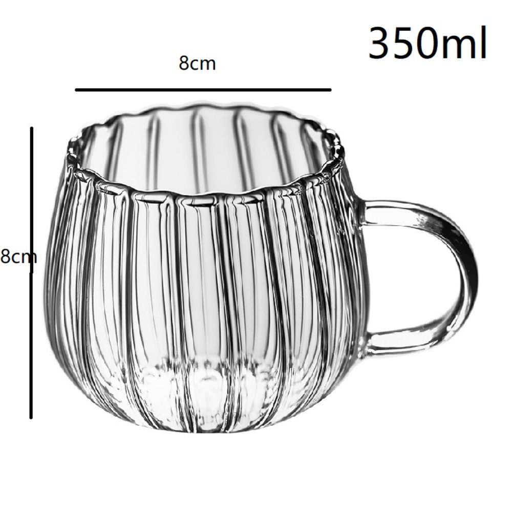 Glass Glass Mug Pumpkin Pattern Pumpkin Glass Cup Tumbler   Shop
