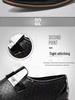 TEMU Men's Autumn/Winter Formal Leather Slip-On Shoes, Pointed Toe, for Business or Wedding.