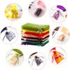 100PCS Multicolored Mesh Gift Bags with Drawstring Transparent Organza Bags Wedding Parties Valentine's Day Gift Storage Tools
