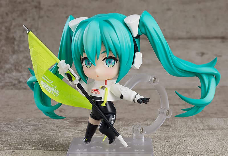 Nendoroid Hatsune Miku GT Project Racing Miku 2022 Plastic Painted Movable Figure GR12823 Ver. Non-scale