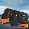 Waterproof 190T Oxford Cloth Motorcycle Cover with Sun and Dust Protection