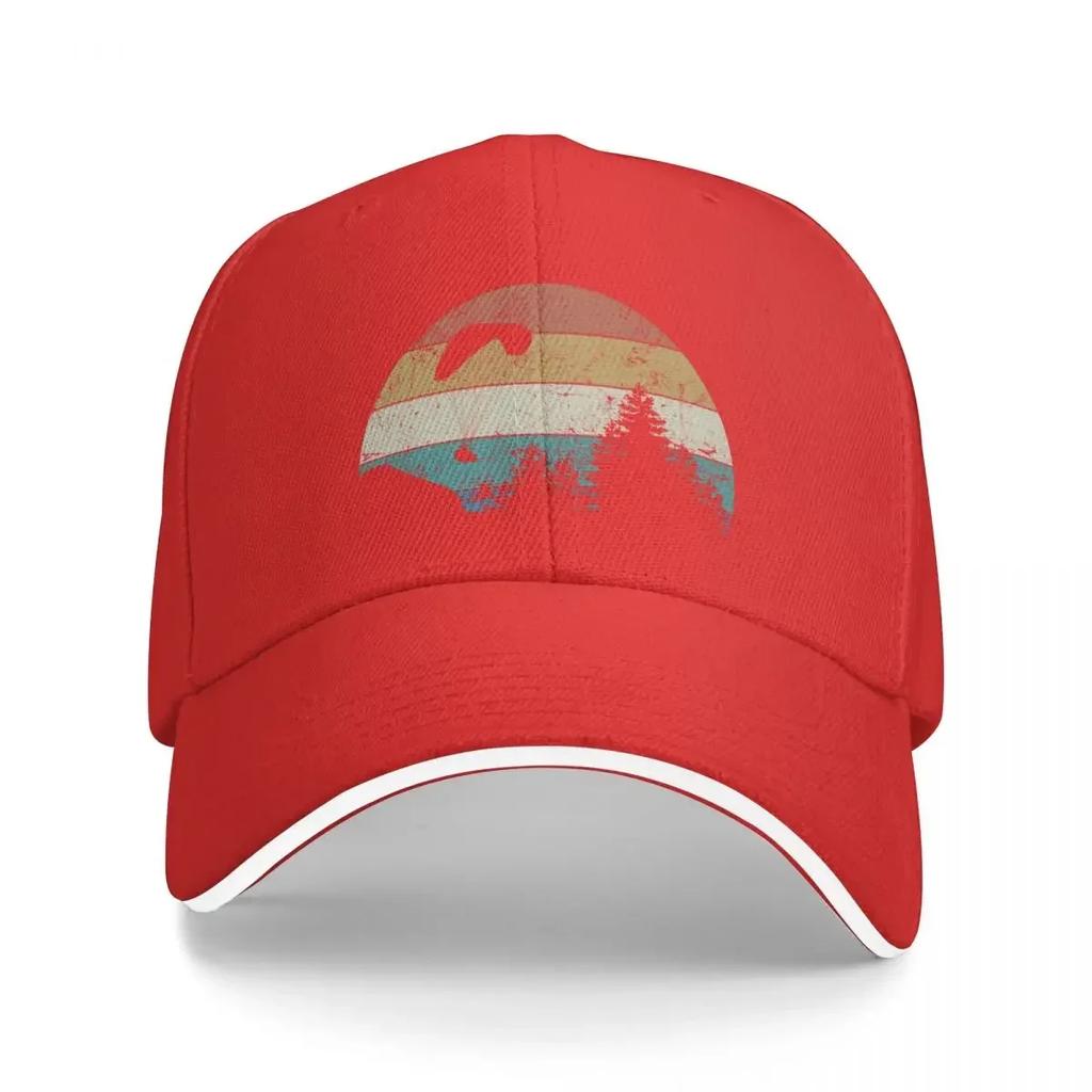 Paraglider Paragliding Paramotor Parachute Skydiving Sunset Baseball Cap Luxury Hat Golf Unisex Women's