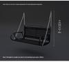 Wrought Iron Hanging Chair: Double Swing for Kids and Adults, Indoor & Outdoor Use, Ideal for Balcony or Courtyard.