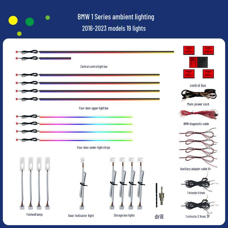 Ambient Light Kit for BMW 1 Series (2016-2023)