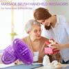 Massage Brush Handheld Massagers PVC Portable Body Scraping Massage Brush for Men Women Children Pets