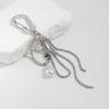 Baroque Pearls Inspired Key Ring With Quick Release Alloy Hook Decorative Bag Charm Travel Companion