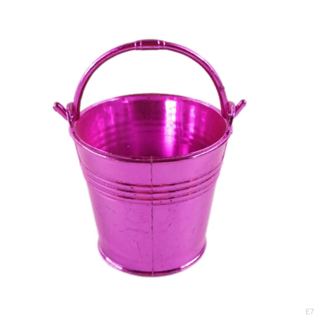 20 Pieces Small Candy Buckets Snack Party Favors Birthday Decor Fashion Portable Trinkets