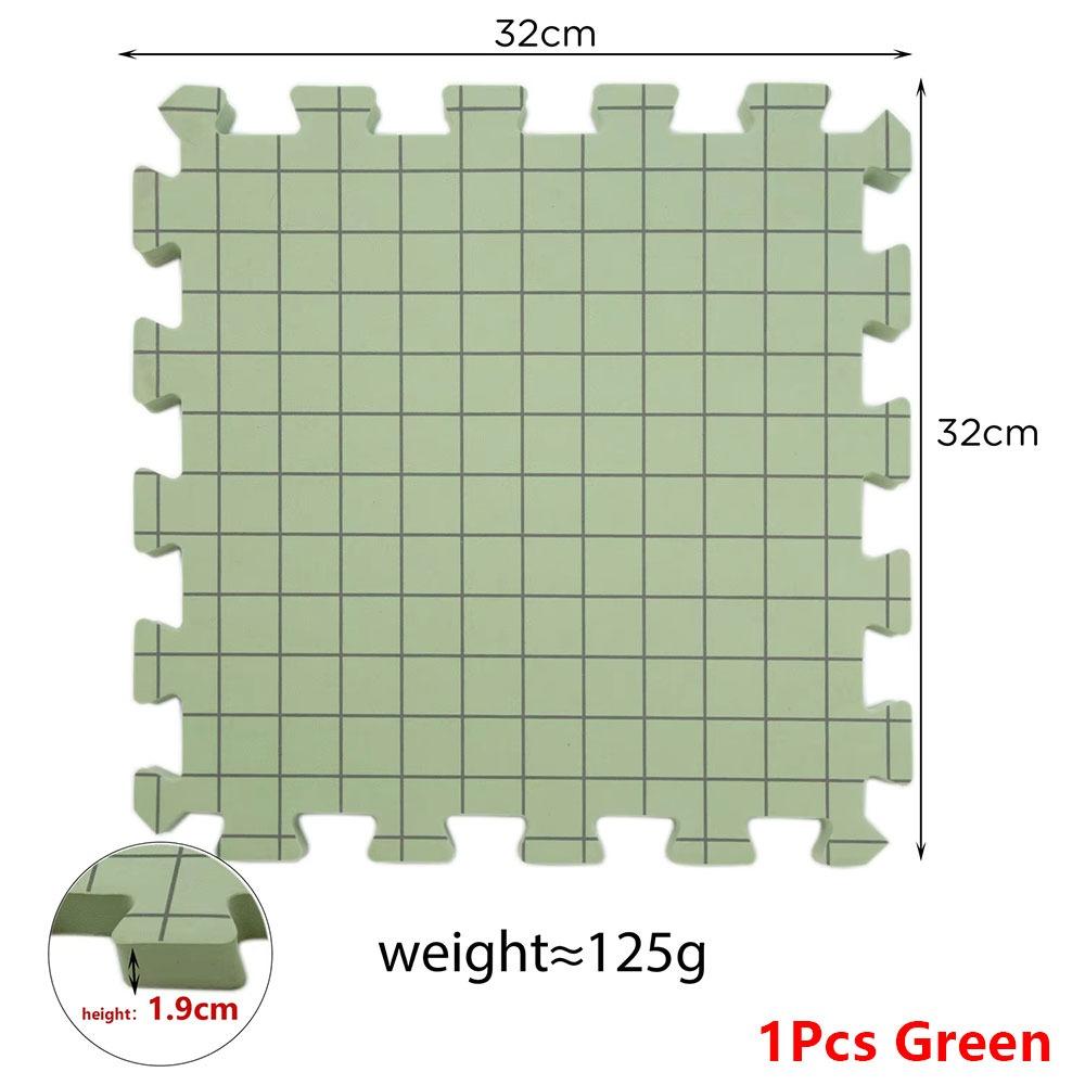 1/4Pcs Ultra Thick Knitting Block Mat Portable Grid Knitting Board New Foam Blocking Board