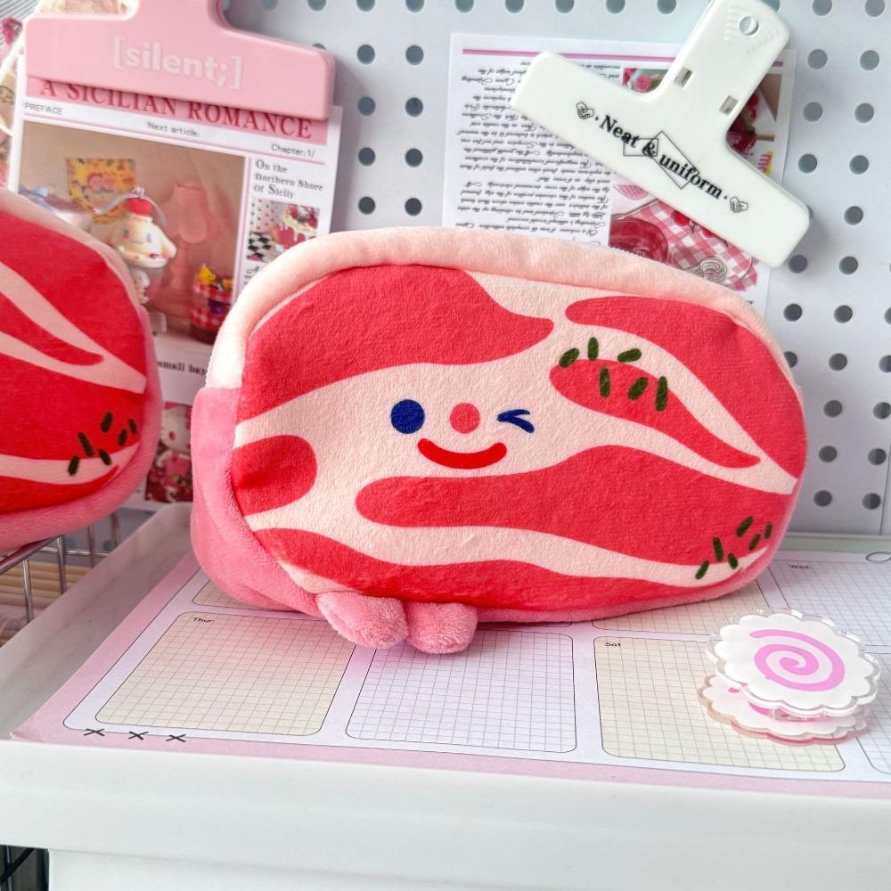 

New Pencil Case Portable Large Capacity Stationery Bag High Quality Creative Pen Bag Office белый