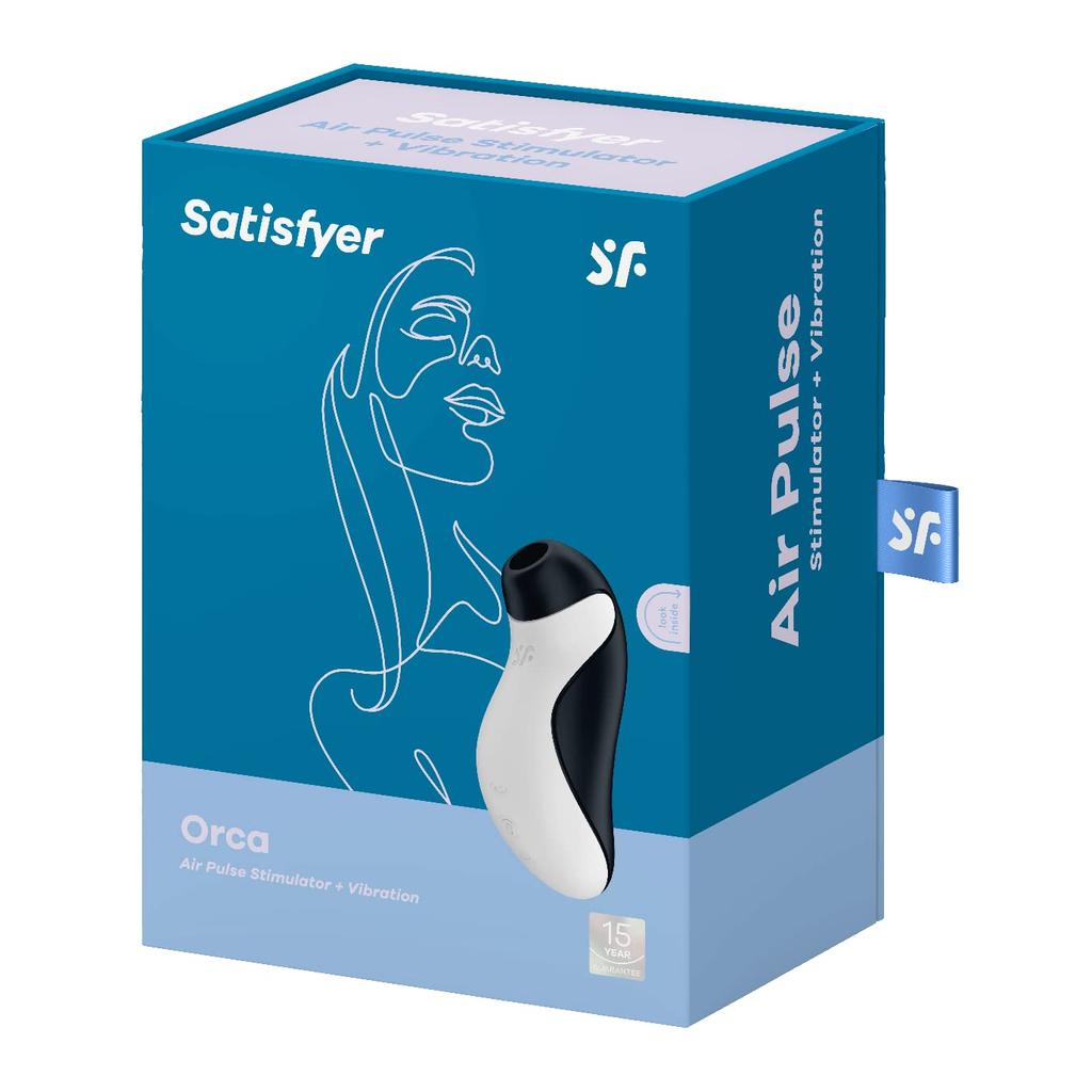 Satisfyer Orca Killer Whale Suction Vibrator Clitoris Clitoral Suction Rotor for Women Instant Orgasm Love Goods Sex Toy Vibration and Suction Air