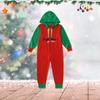 Conjunto de Pijama Mono Navideño Europeo y Americano a Juego para Padres e Hijos para Mujer 2023.