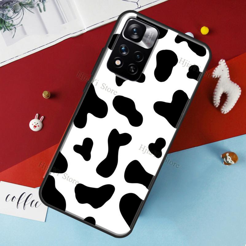 Cow Print Case For Xiaomi Redmi Note 11 Pro Cover For Redmi Note 10 Pro 8 9 10S 9S 9A 9C 9T Cases