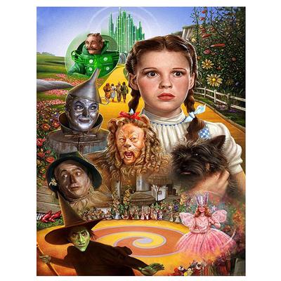 5D DIY Full Round Drilling Diamond Painting Cartoon Characters Diamond Embroidery Cross Stitch