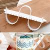 Kuchen Kurve Blumengesteckhilfe Fondant Randmarkierer Creme Dekorieren DIY Backgeschirr Geschirr Küchenwerkzeug