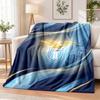 Lazio FC Printed Flannel Blanket Warm Comfort Bed Throw For Indoor Home Decoration