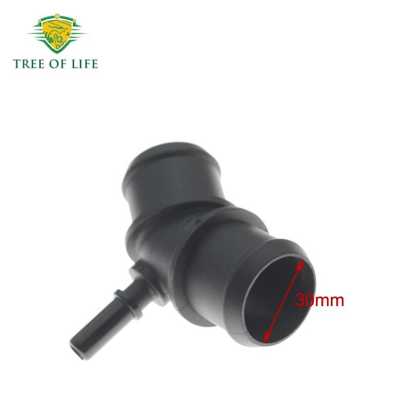 LR080119 New Water Pipe Radiator Coolant Hose T Connector For Land Rover Range Rover Sport L494 4.4L 2014 2015 2016 2017