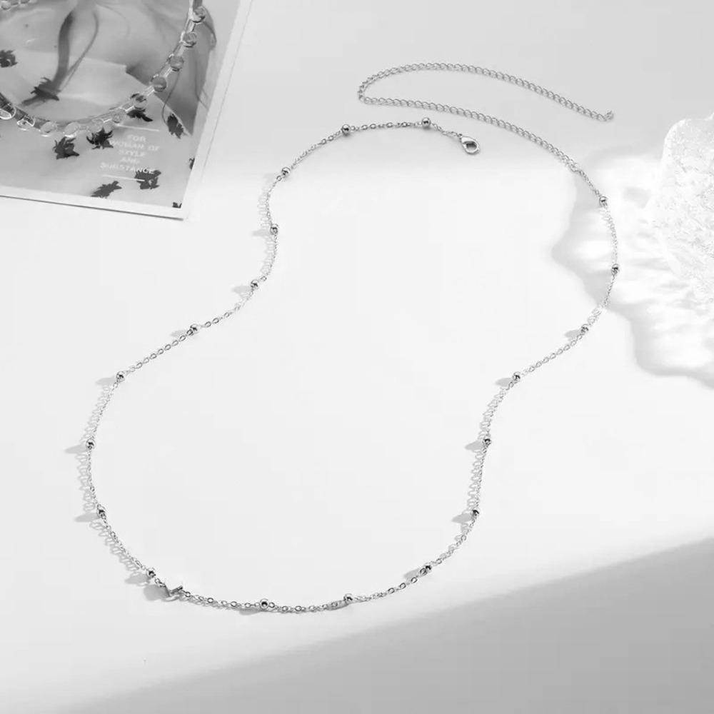 New Bohemian Style Waist Chain Heart Beads Hollow Out Body Chain Beach