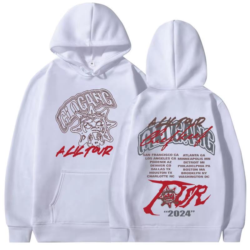 Rapper Chief Keef A Lil Tour Merch Hoodie, Unisex Clothing Fashion Loose Long Sleeve Pullover Casual Hooded Sweatshirt Hoodies