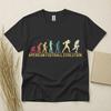American Football Evolution Children's Children's Children's T Children's T-shirt Funny Football Gift Sports Tee Gildan Top