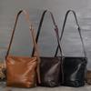 Johnature Genuine Leather Women's Bag Retro Soft Cowhide Large Capacity Casual Versatile Shoulder Crossbody Bags