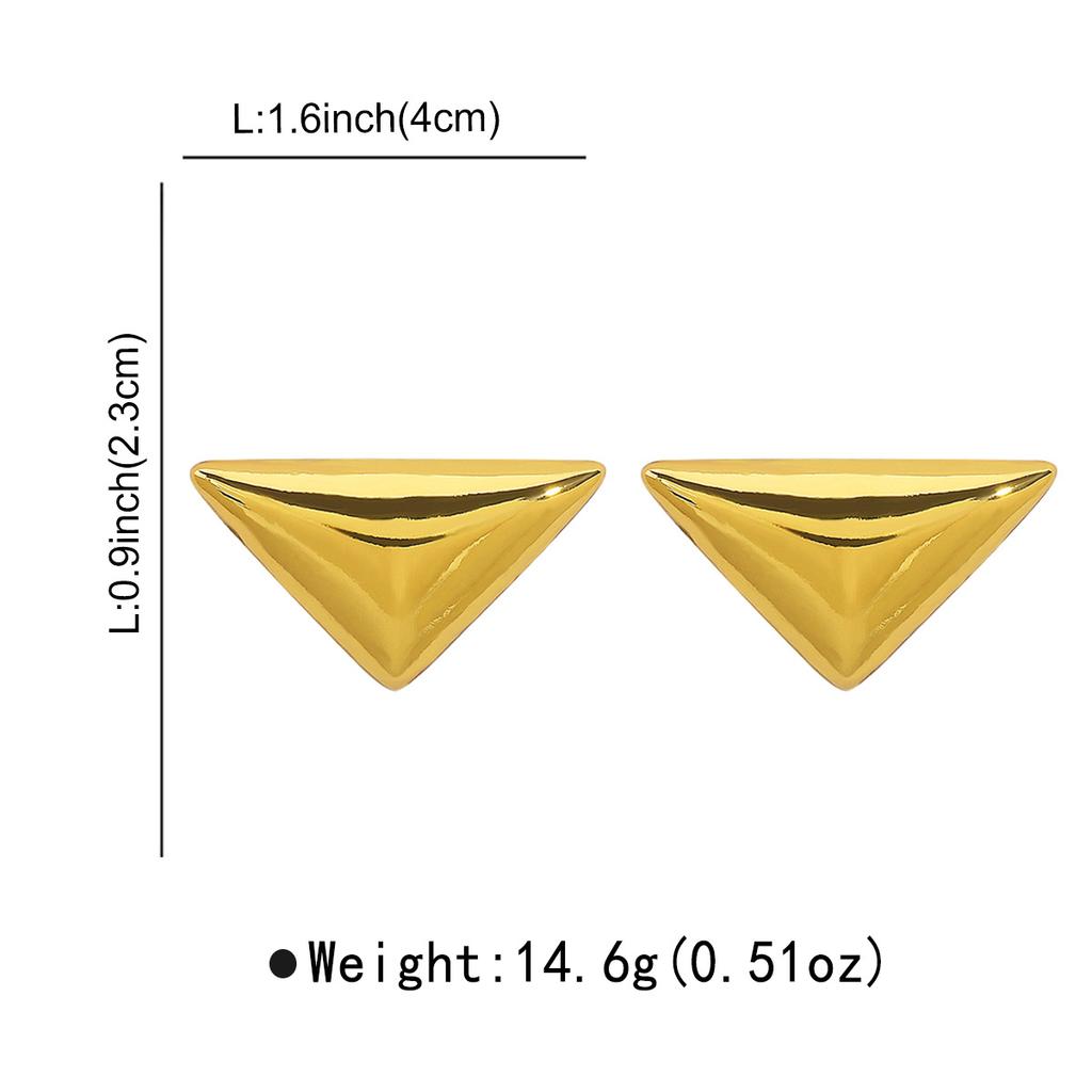 Exaggerated Three-dimensional Geometric Necklace Retro Style Classic Light Luxury Exquisite Versatile Earrings