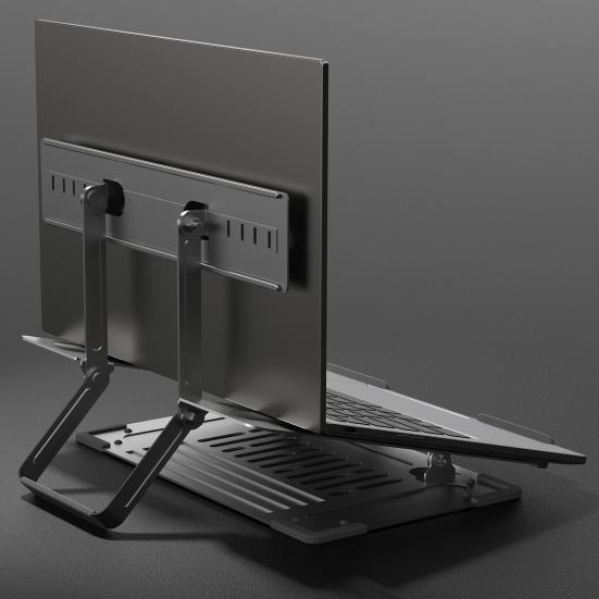 Support De Bureau Universel En Métal Pour Moniteur Portable Jusqu'à 16 Pouces