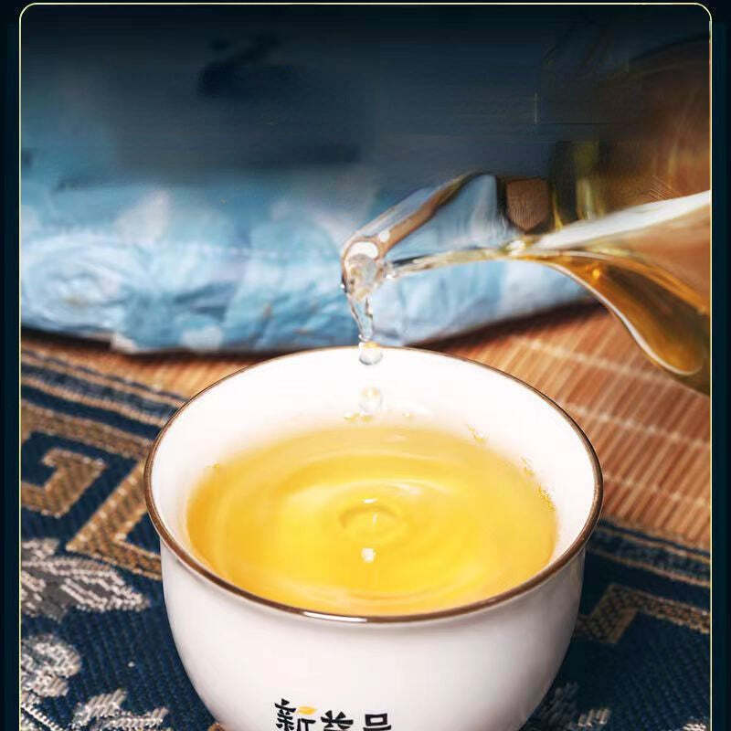 357g Yunnan Puerh Roher Teekuchen Deep Mountain Old Tea Pu-Erh Tee Pu'er Grüner Tee