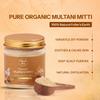 TrendTree Multani Mitti Schönheitserde | 100% Reine Bleicherde für Gesichts-, Haar- & Kopfhautreinigungsrituale | 100g