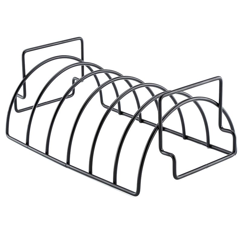 Suport antiaderent pentru coaste, raft pentru coaste, grătar pentru coaste și fripturi, oțel inoxidabil, grătar, grătar, pui, coaste de vită, suport pentru coaste, coș pentru grătar
