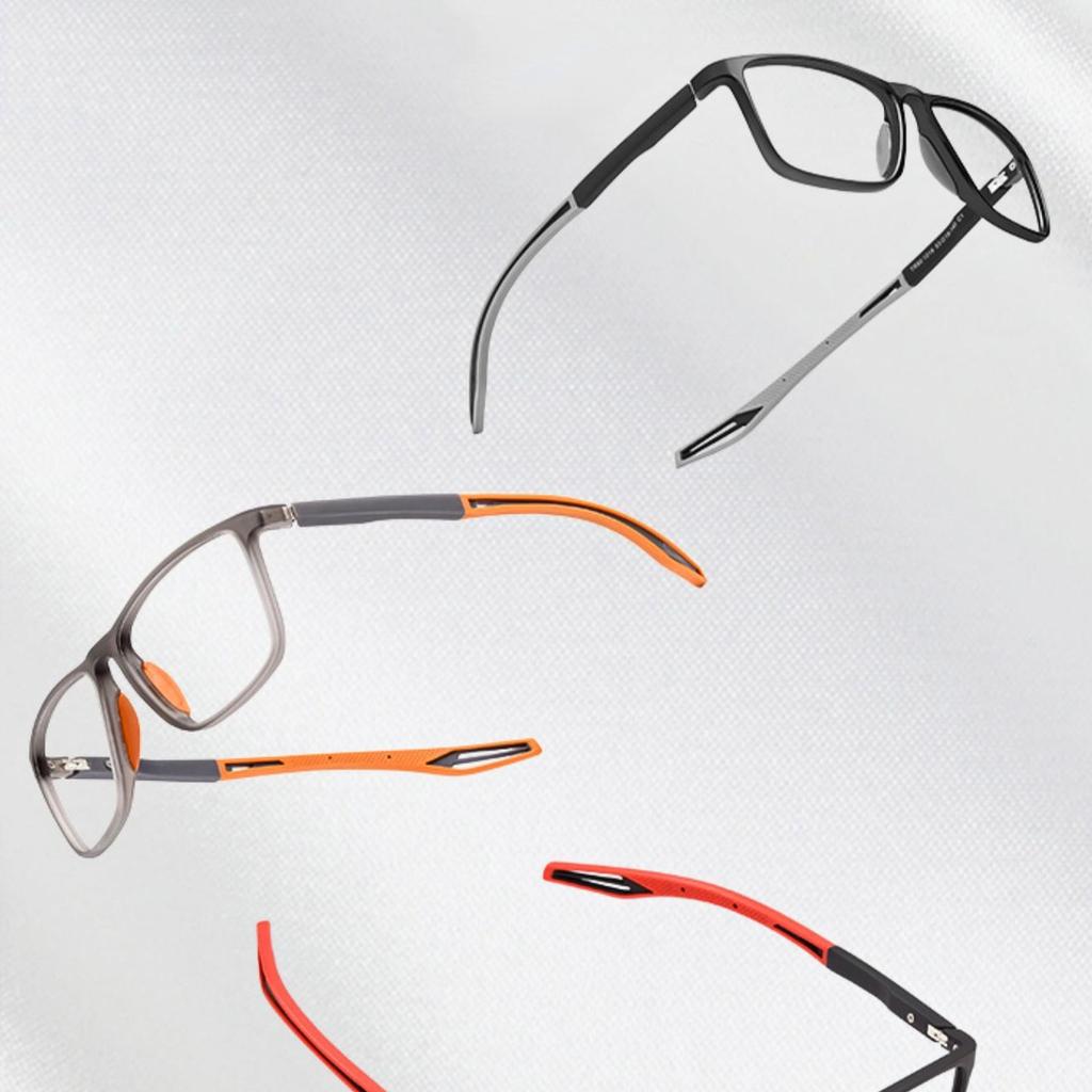 Unisex Reading Glasses Ultralight Sports High Definition Square Reading Glasses Prescription Eyeglasses Diopters 0 To +4.0