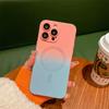 Applicable to iPhone11PRO gradual change magnetic suction liquid silicone mobile phone case Apple 11 with lens film all-inclusive soft i11