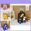 Adorable Cartoon Bunny Kids Backpack For Boys And Girls In Nylon Material