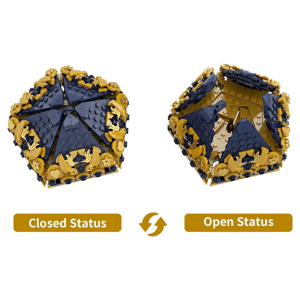 MOC Magic School Chocolate Frog Building Blocks Sweets Box Wizard Card Hogwarts Chocolate Frog Brick Toy Kid Gift