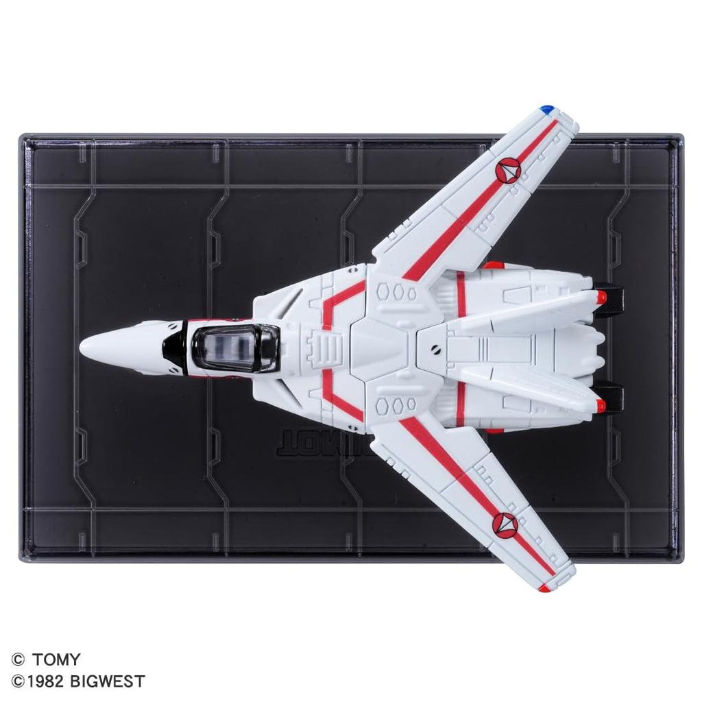 TAKARA TOMY Tomica Premium Unlimited Super Dimension Fortress Macross Valkyrie Miniature Car Toy for Ages 6 and Up VF-1J (Hikaru Ichijo)