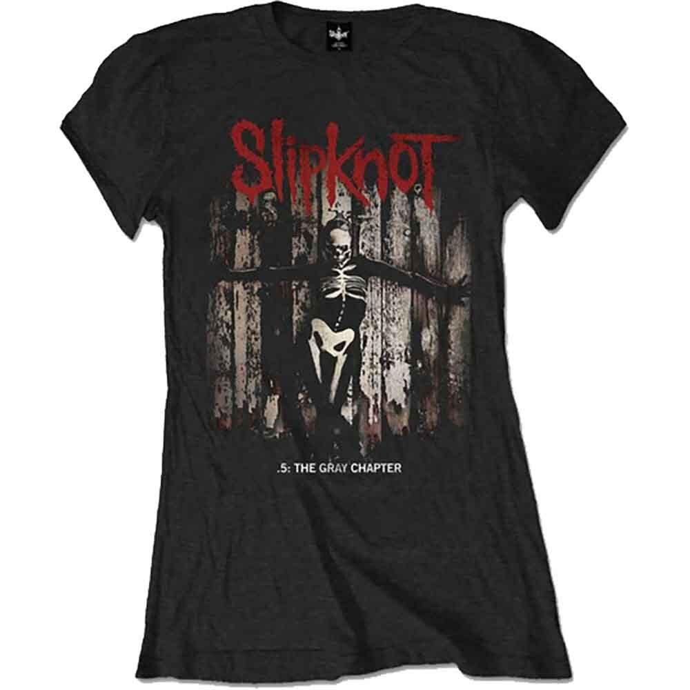Slipknot Ladies Tshirt 2xl 5 The Gray Chapter Album Black S