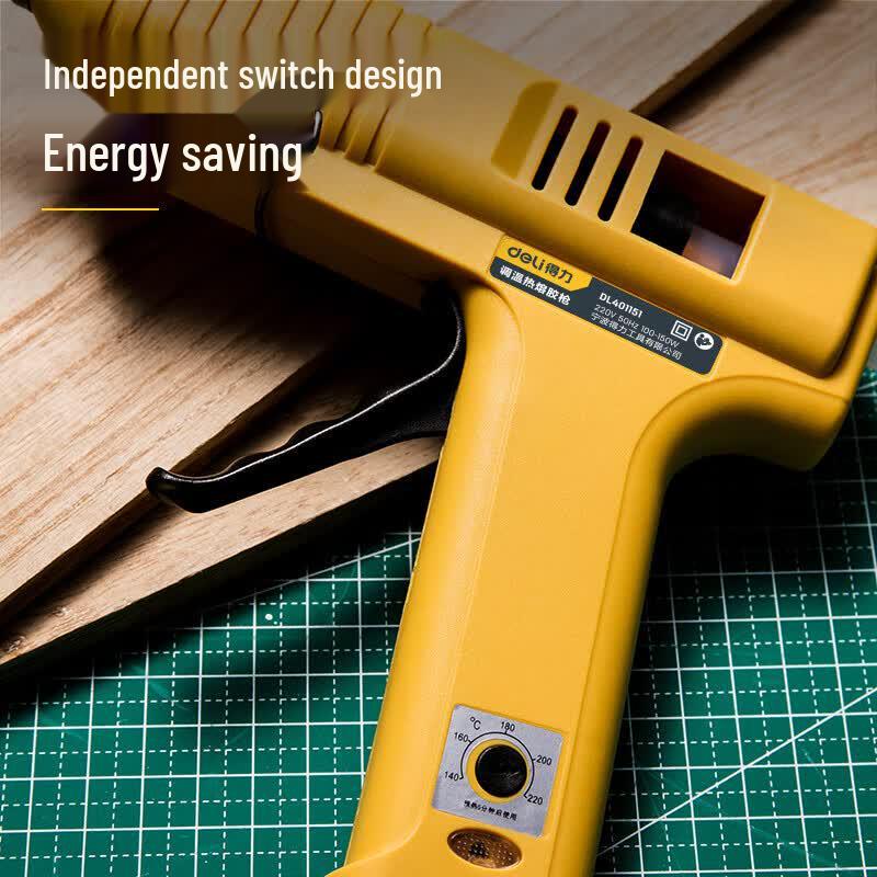Deli Adjustable Temperature Hot Glue Gun