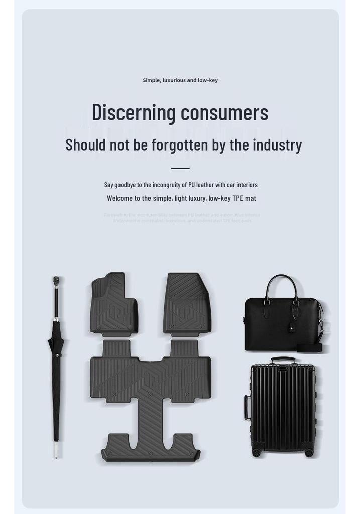 Eco-friendly TPE Floor Mats for Leapmotor D19: Custom Vehicle Mats and Trunk Mat for 26 Models.