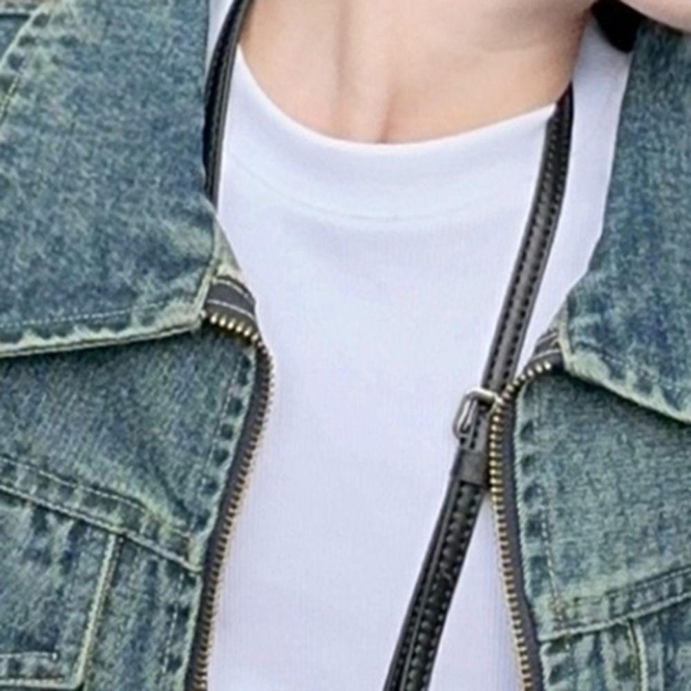 Y2K Jeans Jacket Suit Wide Leg Pants Girls Clothes Set Outfits Children Cowboy Set  Students