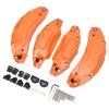 4 Pcs 18in 19in Wheel Hub Caliper Covers Aluminium Alloy Disc Brake Caliper Guard Protector Cover Replacement for Tesla