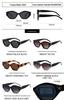 Women's Cat-Eye Polarized Sunglasses - European American Style, UV Protection, Personalized Small Frame, High-End Feel