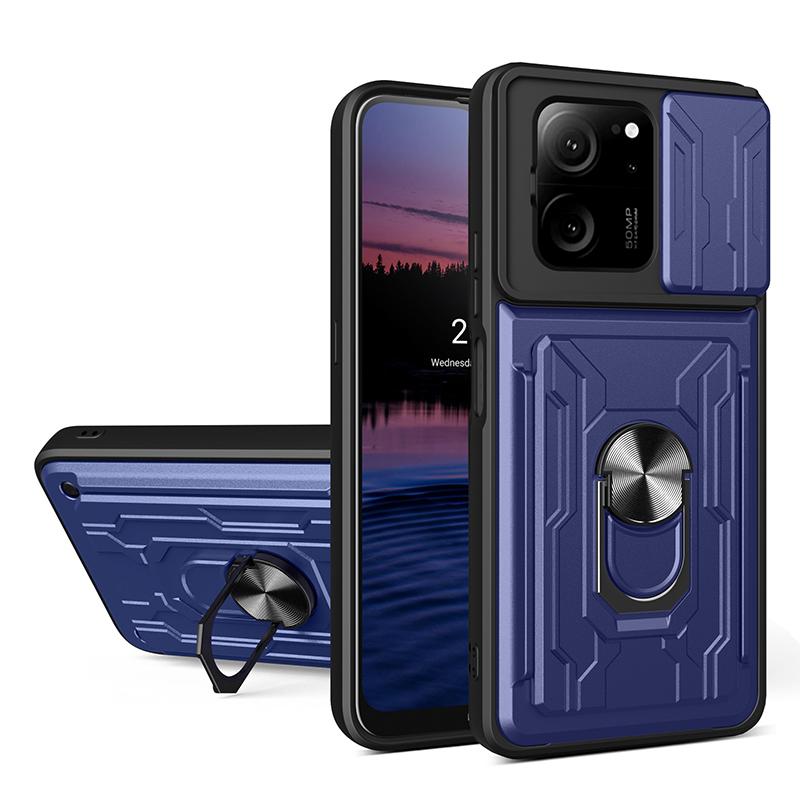 

Чохол-підставка Armor Anti-Fall Stand Case для OnePlus 12 12R Ace Pro Nord CE 3 Lite 5G N30 протиударний чохол-тримач із слотом для карти захисту камери OnePlus Nord N30 5G синій