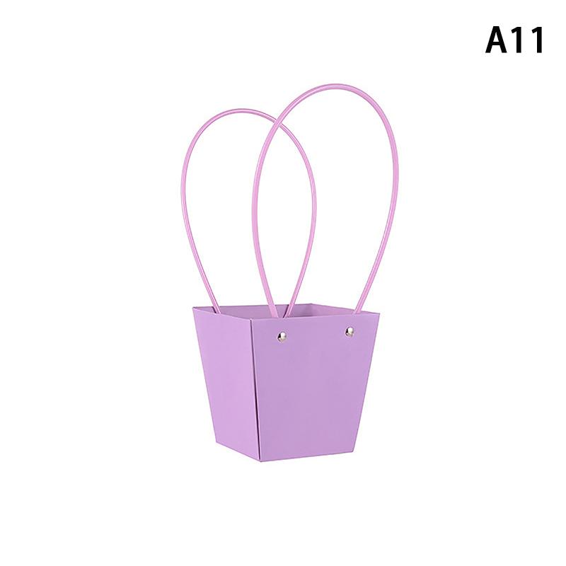 Portable Flower Packaging Box Wedding Decoration Gift Bag Handbag Valentine's Day Birthday Party Decor DIY Bouquet Packaging