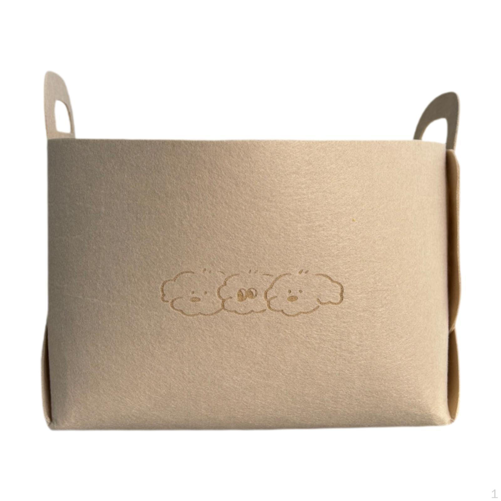 

Органайзер для игрушек для собак, войлочная корзина для хранения, детский сундук, многоцелевой складной сундук для щенков M