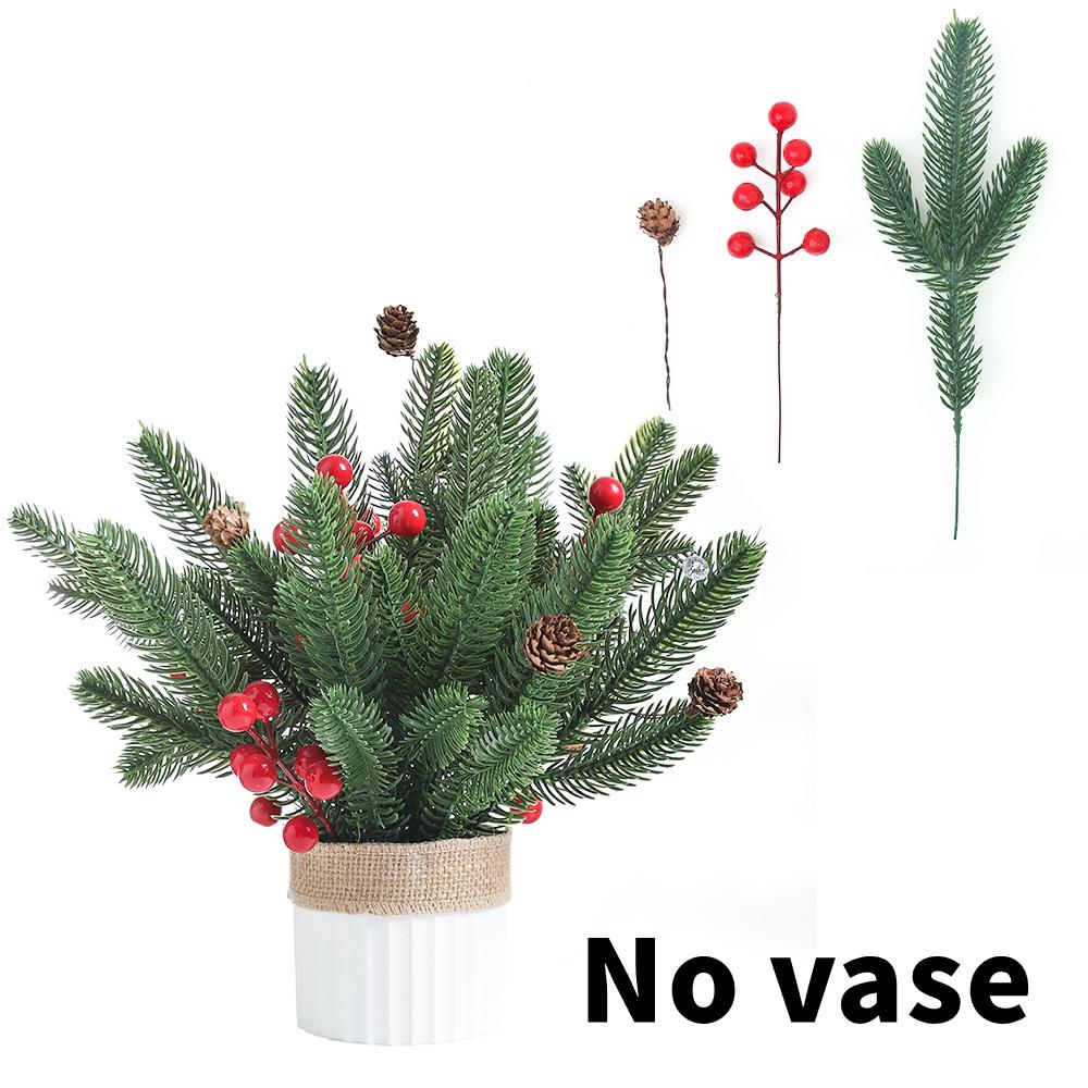 

15 шт. Искусственные сосновые ветки, Искусственное растение, Аксессуары для украшения рождественской елки, Для рождественского венка, Орнамент, Декор для дома, 2026, Подарок
