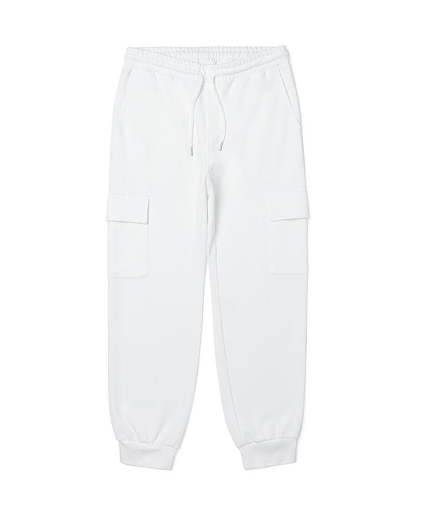 ADHOC Men'S Cushioned Fabric Full Elastic Jogger Pants (O-White) (Ha4Lp20-33)