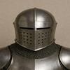Tragbarer Mittelalterlicher Ritter Rüstungsanzug 22 Gauge Stahl, Cosplay LARP