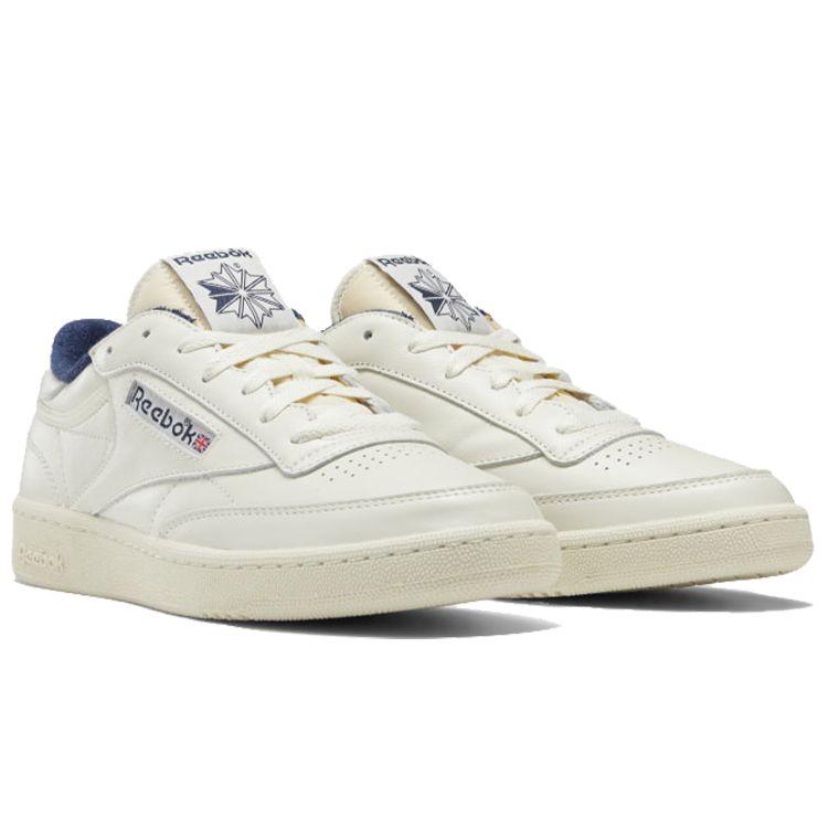 Reebok Club C 85 Vintage Unisex Chalk Alabaster Vector Navy GX3683