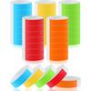 500 Pcs Wrist Bands, Paper Wristbands for Events, Adhesive Colored Wristbands, Disposable Wrist Bands, VIP Bracelets for Party (Red Yellow Orange