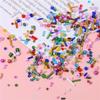 30g Mixed Style & Color Glass Rice Tube Beads for DIY Bracelets, Rings & Embroidery
